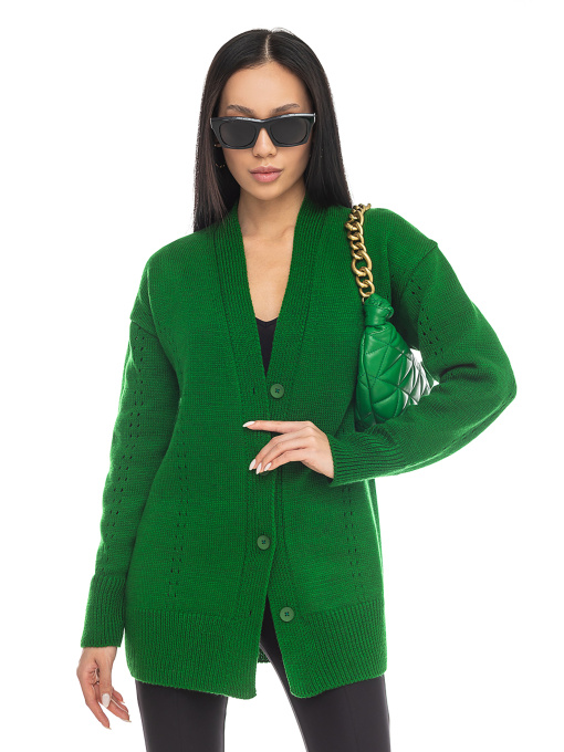 Кардиган SVTR модель 439GreenCRDSVTR Фото