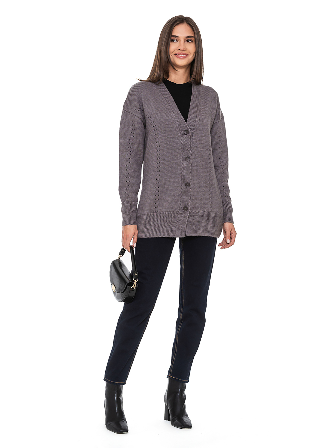 Кардиган SVTR модель 439GrayCRDSVTR Фото