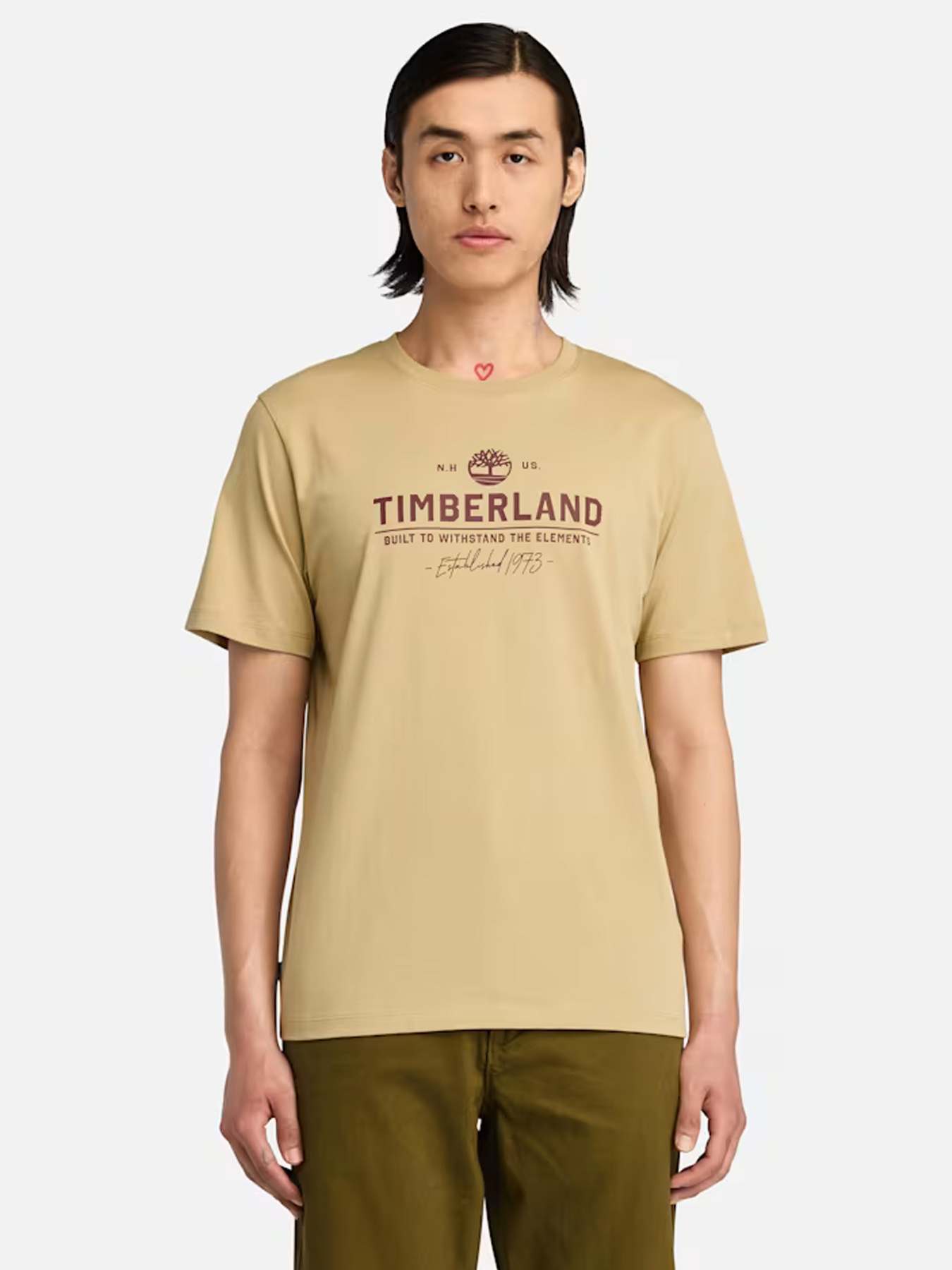 Футболки и поло Timberland модель TB0A6WCXDH4 Футболки и поло Timberland модель TB0A6WCXDH4 Фото