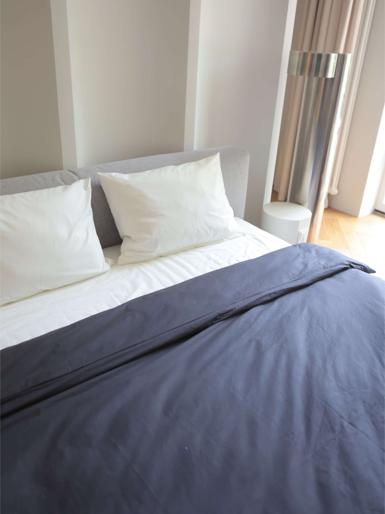 Комплект постельного белья с ткани Ранфорс цвет Серый с молочным BedclozZzes модель 3946-4 Комплект постельного белья с ткани Ранфорс цвет Серый с молочным BedclozZzes модель 3946-4 Фото