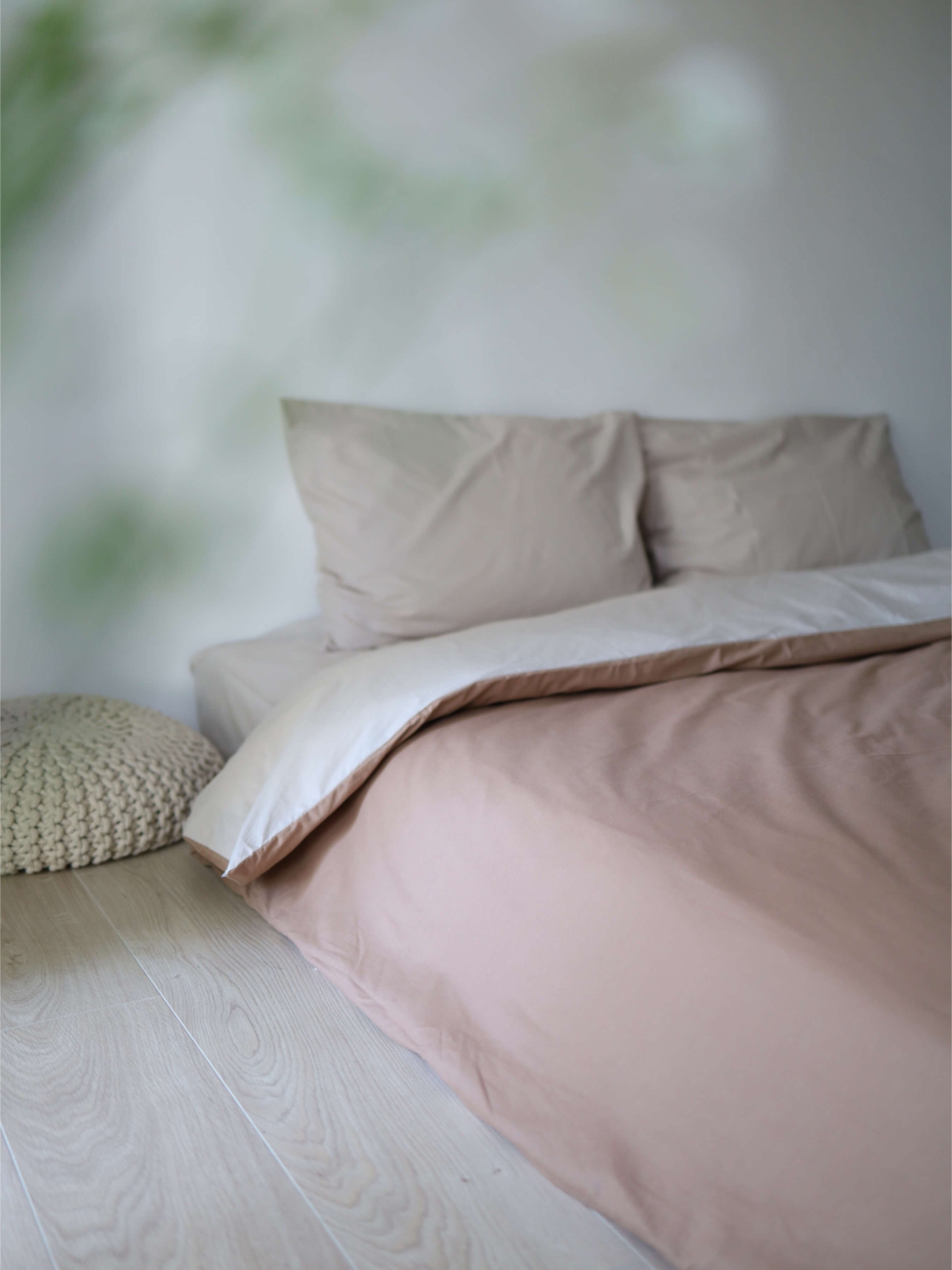 Комплект постільної білизни з тканини Ранфорс колір Карамельно-бежевий BedclozZzes модель 12552 Фото