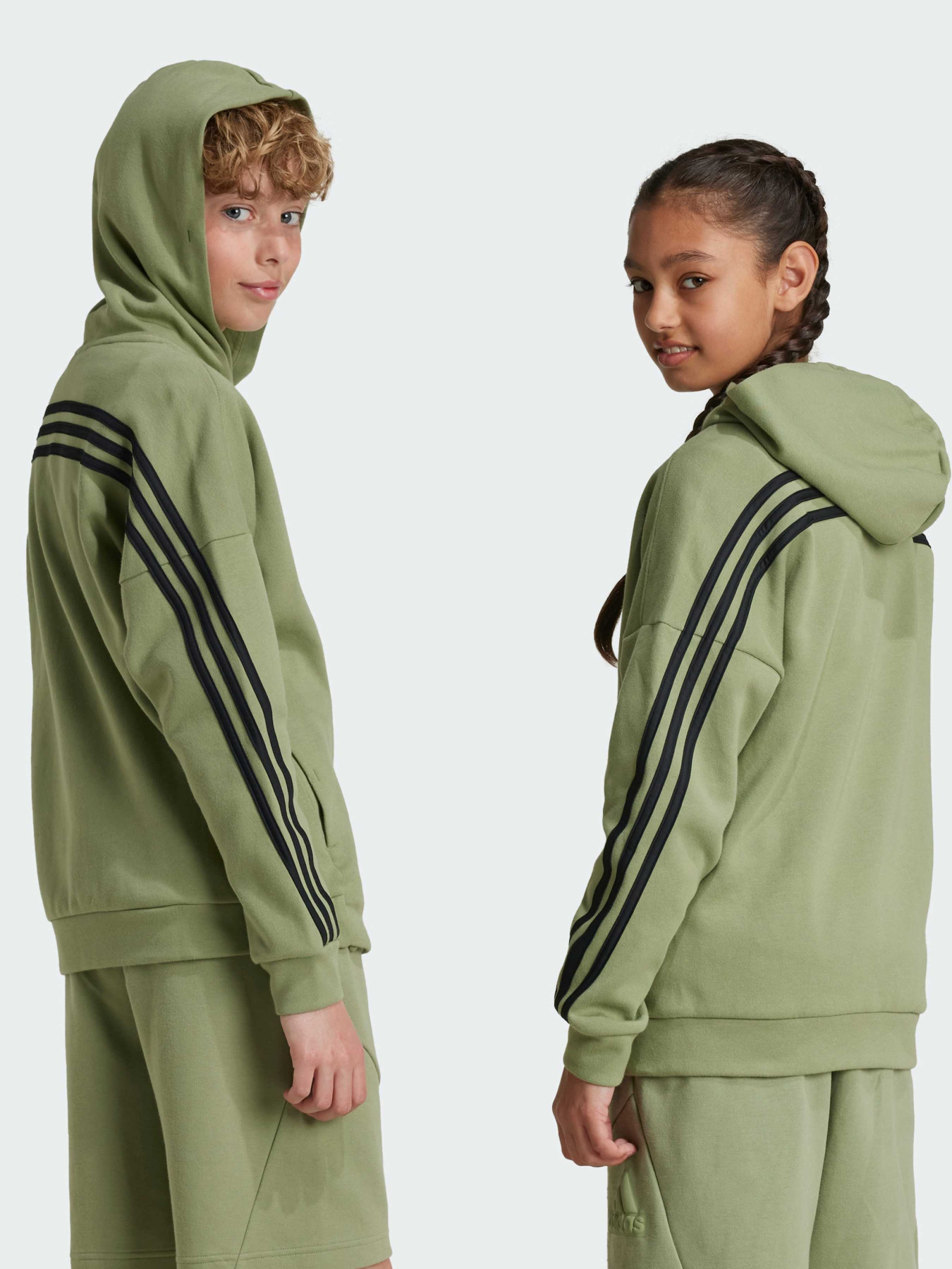 Кофта Adidas 3 Stripes модель JH3601 Фото