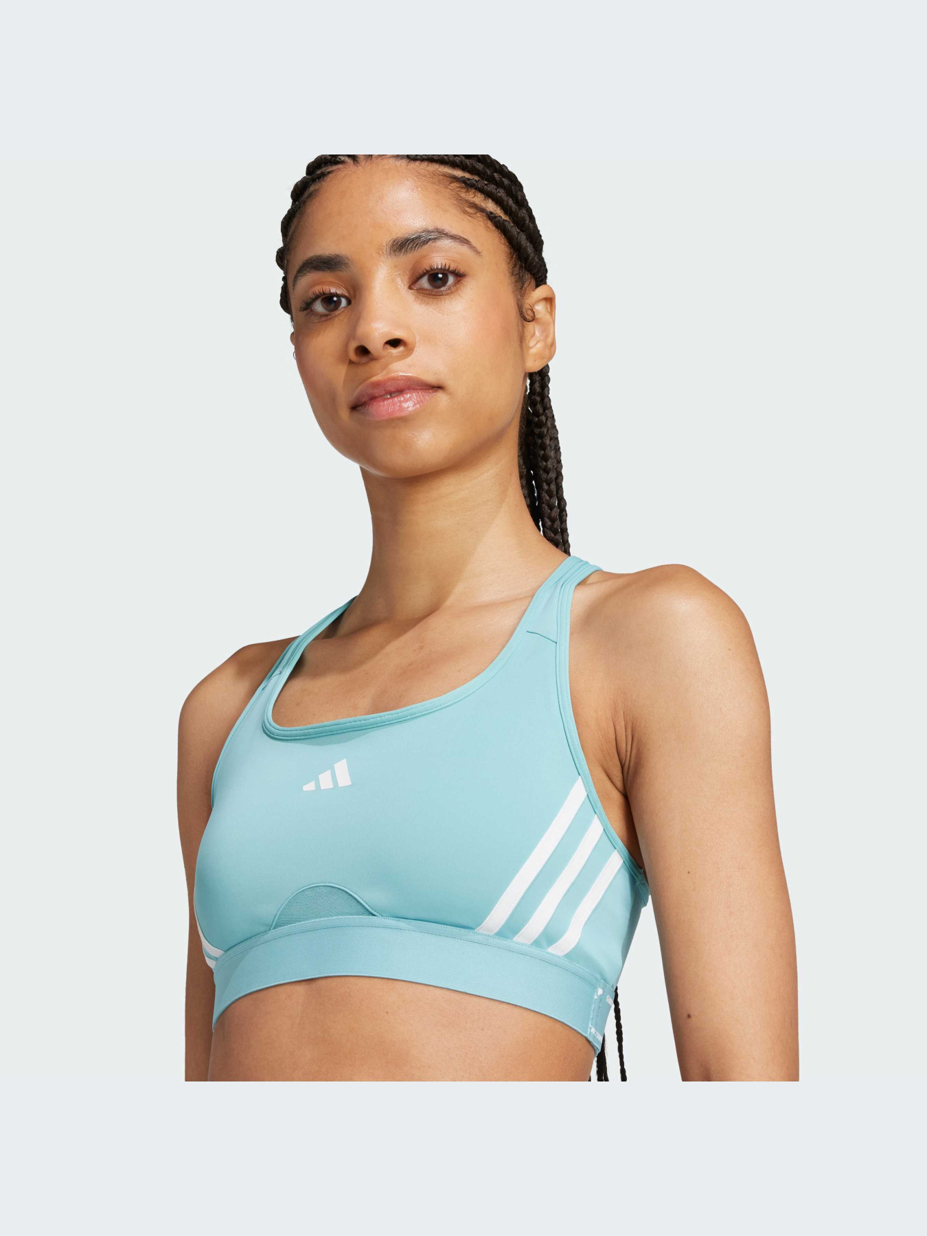 Топ спортивный Adidas 3 Stripes модель IY7703 Фото