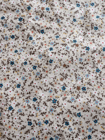 Комплект постельного белья с ткани Ранфорс цвет Цветочный принт с бежевым BedclozZzes модель 15691-1-1-1-1 Комплект постельного белья с ткани Ранфорс цвет Цветочный принт с бежевым BedclozZzes модель 15691-1-1-1-1 Фото