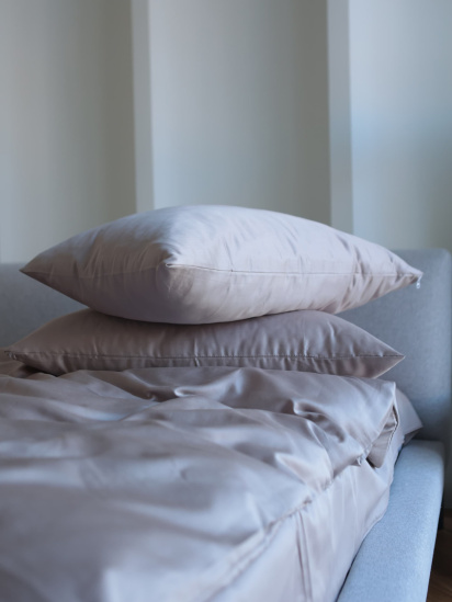 BedclozZzes ­Комплект постільної білизни з тканини Сатин колір Мокко модель 15563 — фото 4 - INTERTOP