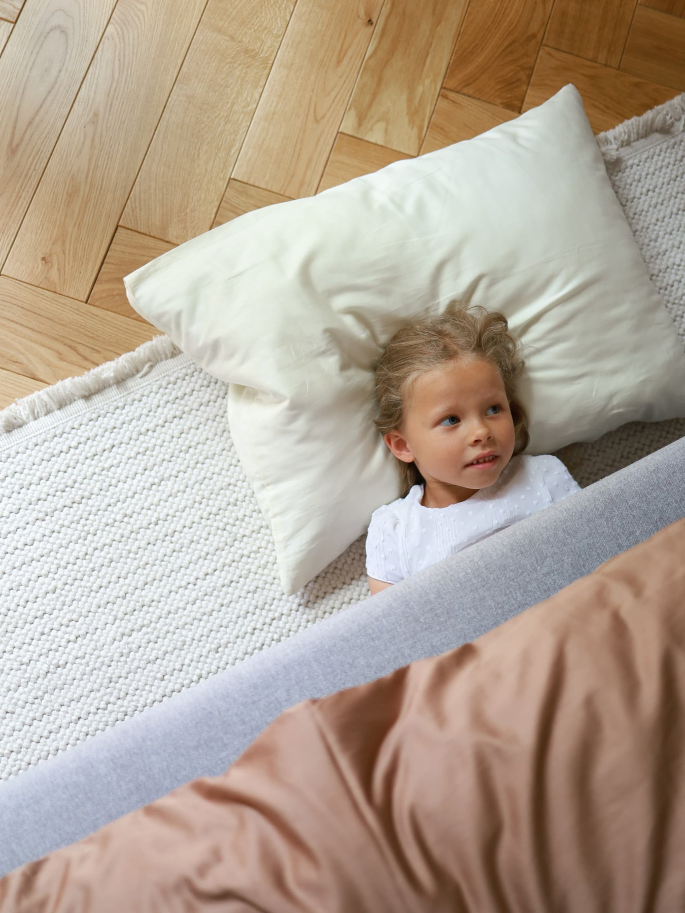 Комплект постельного белья с ткани Сатин цвет Карамельный и молочный BedclozZzes модель 18641-2 Фото