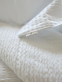 Комплект постельного белья с ткани Хлопок цвет "Белый" BedclozZzes модель 12937 Фото