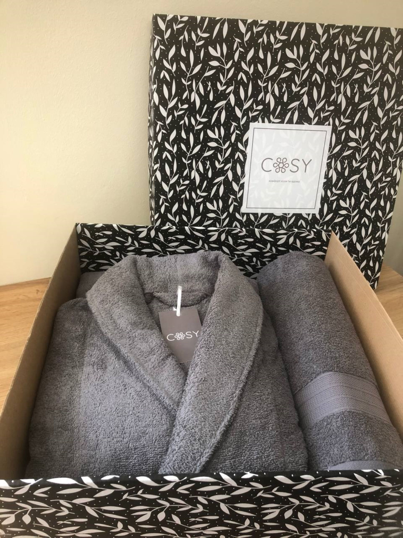 Халат Cosy Набір (Халат + Рушник) модель Set925+Cb900+?7COSY Фото