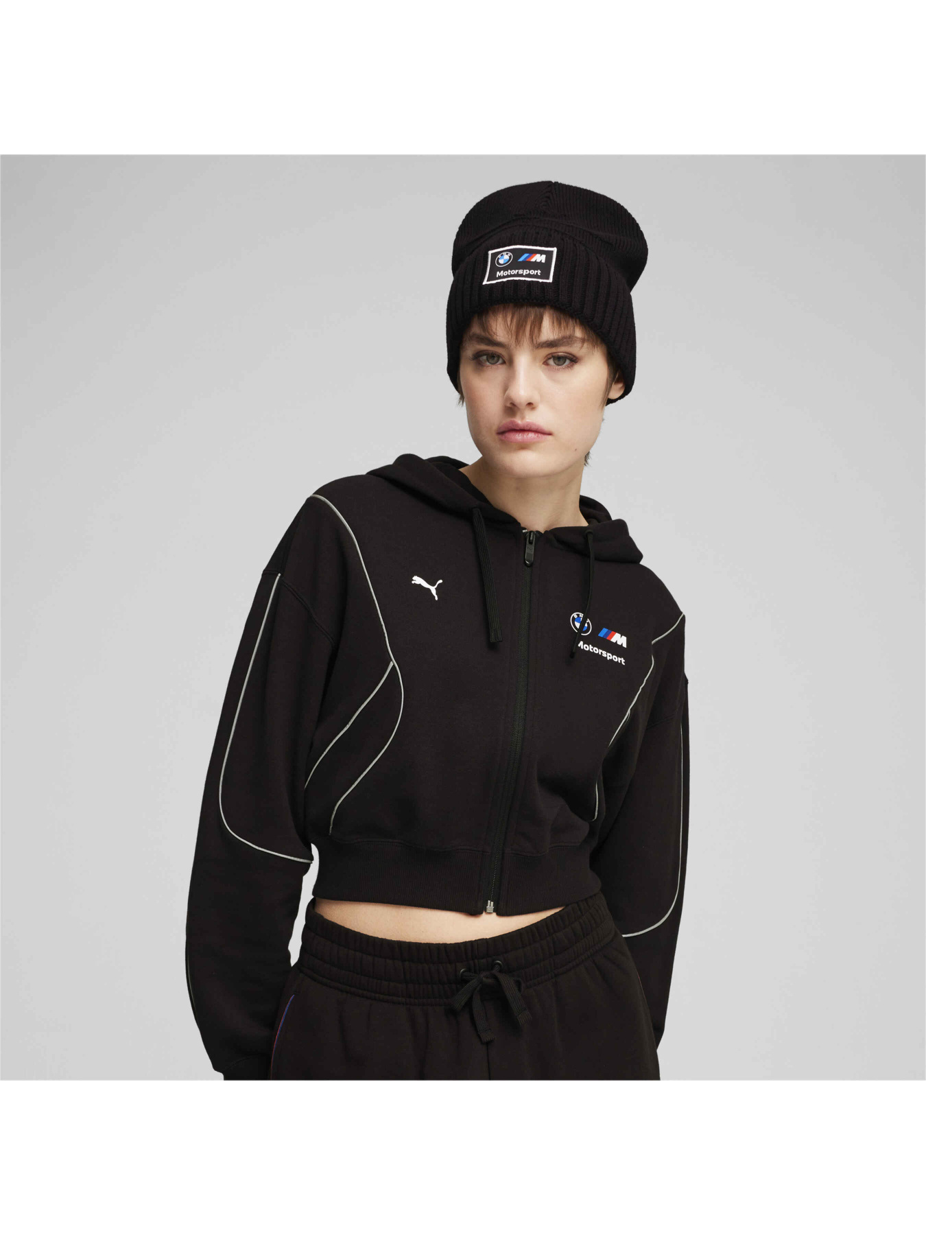 Шапка PUMA Bmw Mms Classic Cuff Beanie модель 025670 Фото