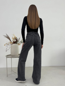 Джинси кльош ISSA Plus модель WN20-651_серый Фото