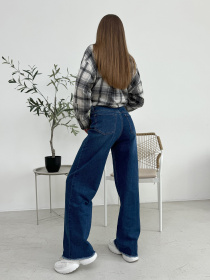 Широкі джинси ISSA Plus модель WN20-651_синий Фото