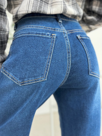 Широкі джинси ISSA Plus модель WN20-651_синий Фото