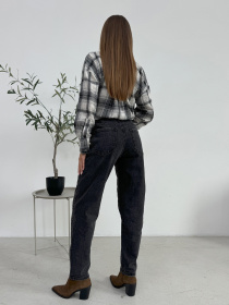 Зауженные джинсы ISSA Plus модель WN20-652_серый Фото