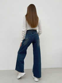 Джинси кльош ISSA Plus модель WN20-644_голубой Фото