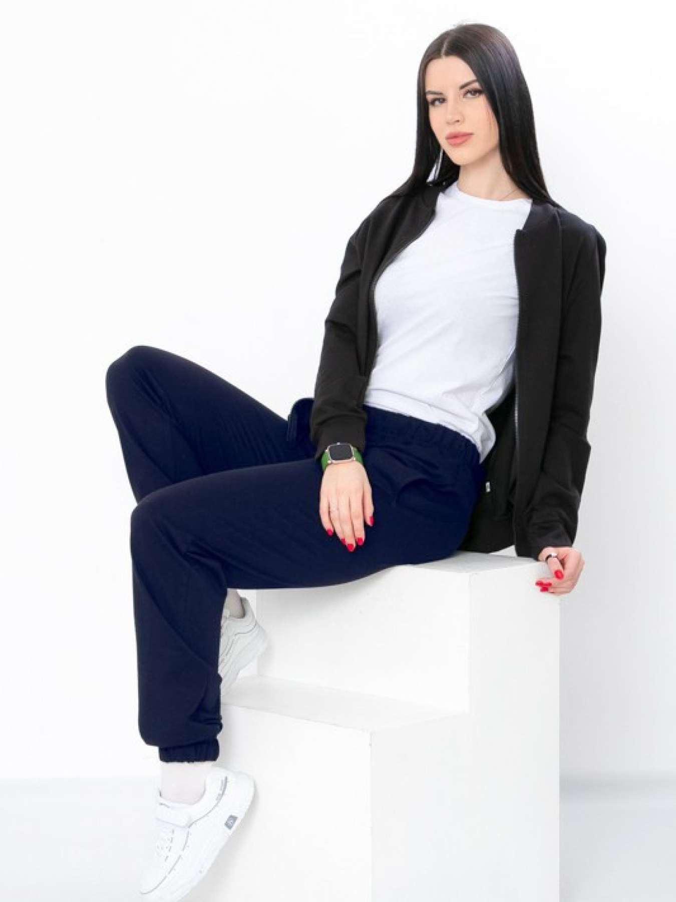 Джоггеры Носи своє модель 8391-023-chornilxno-sinj Фото