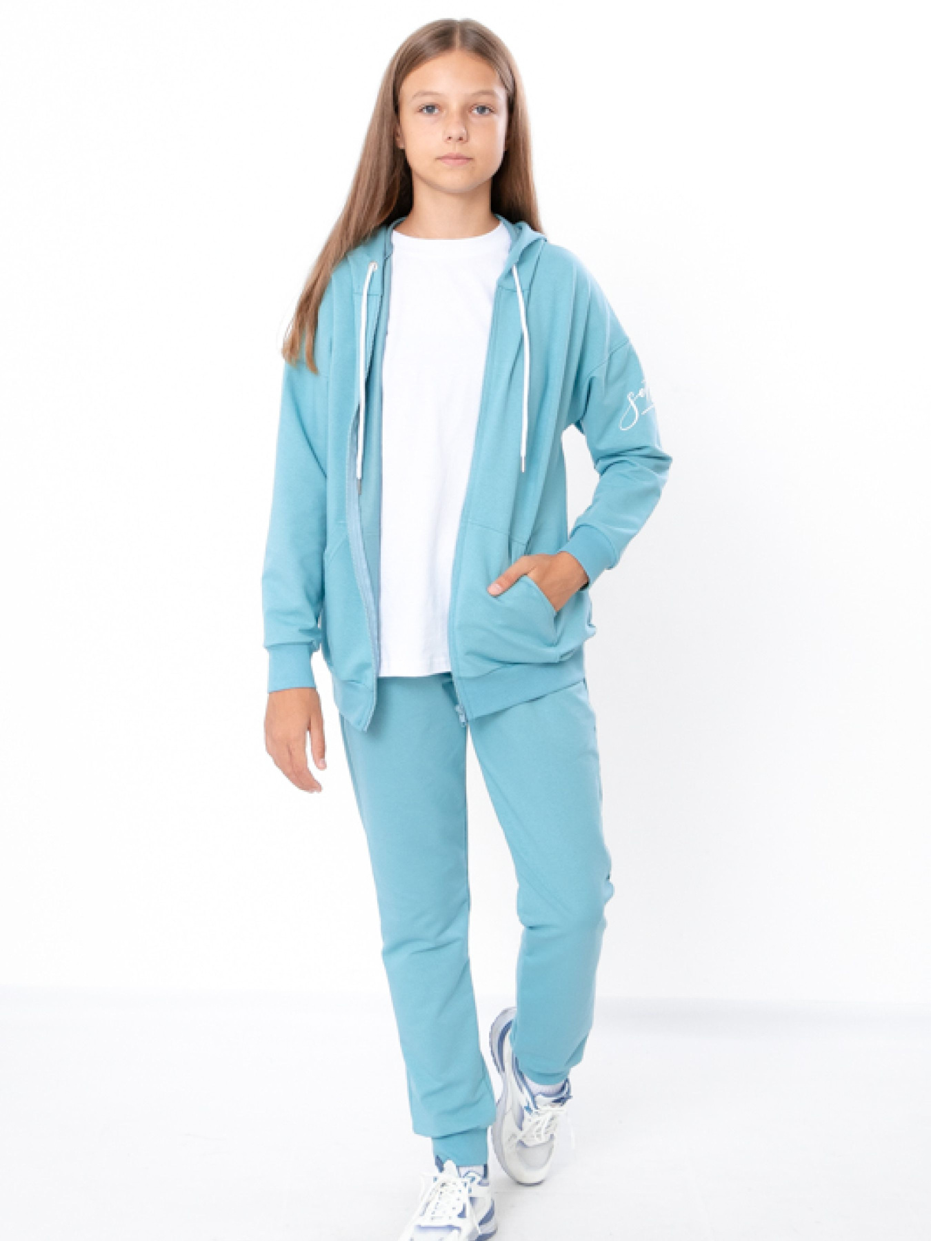 Повсякденний костюм Носи своє модель 6422-057-33-sro-blakitnij Фото