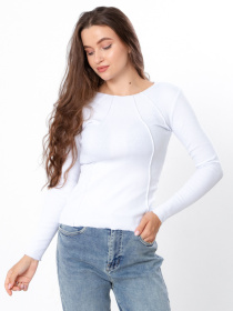 Лонгслів Носи своє модель 8387-019-blij Лонгслів Носи своє модель 8387-019-blij Фото