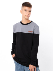 Лонгслив Носи своє модель 6387-057-stalevij-srij Фото