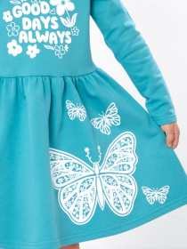 Платье мини Носи своє модель 6117-023-33-bryuzovij-nefrit-metelik Фото