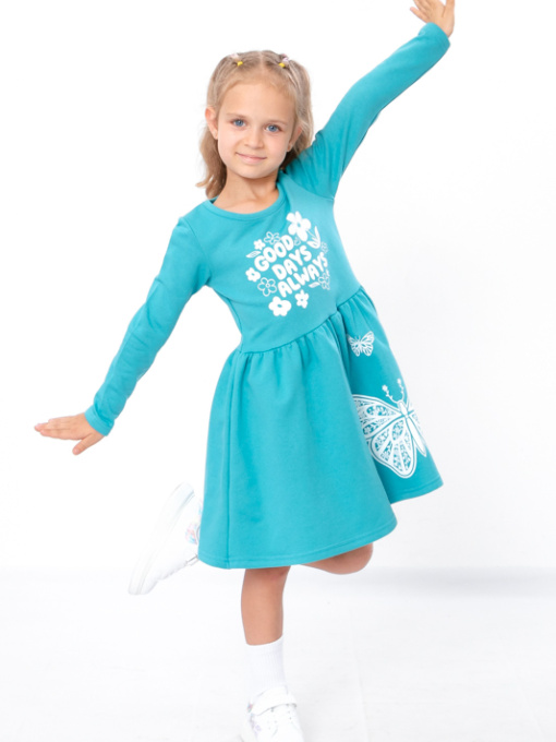 Сукня міні Носи своє модель 6117-023-33-bryuzovij-nefrit-metelik Фото