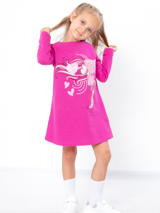 Сукня міні Носи своє модель 6004-023-33-svtlo-malinovij-dvchinka Фото