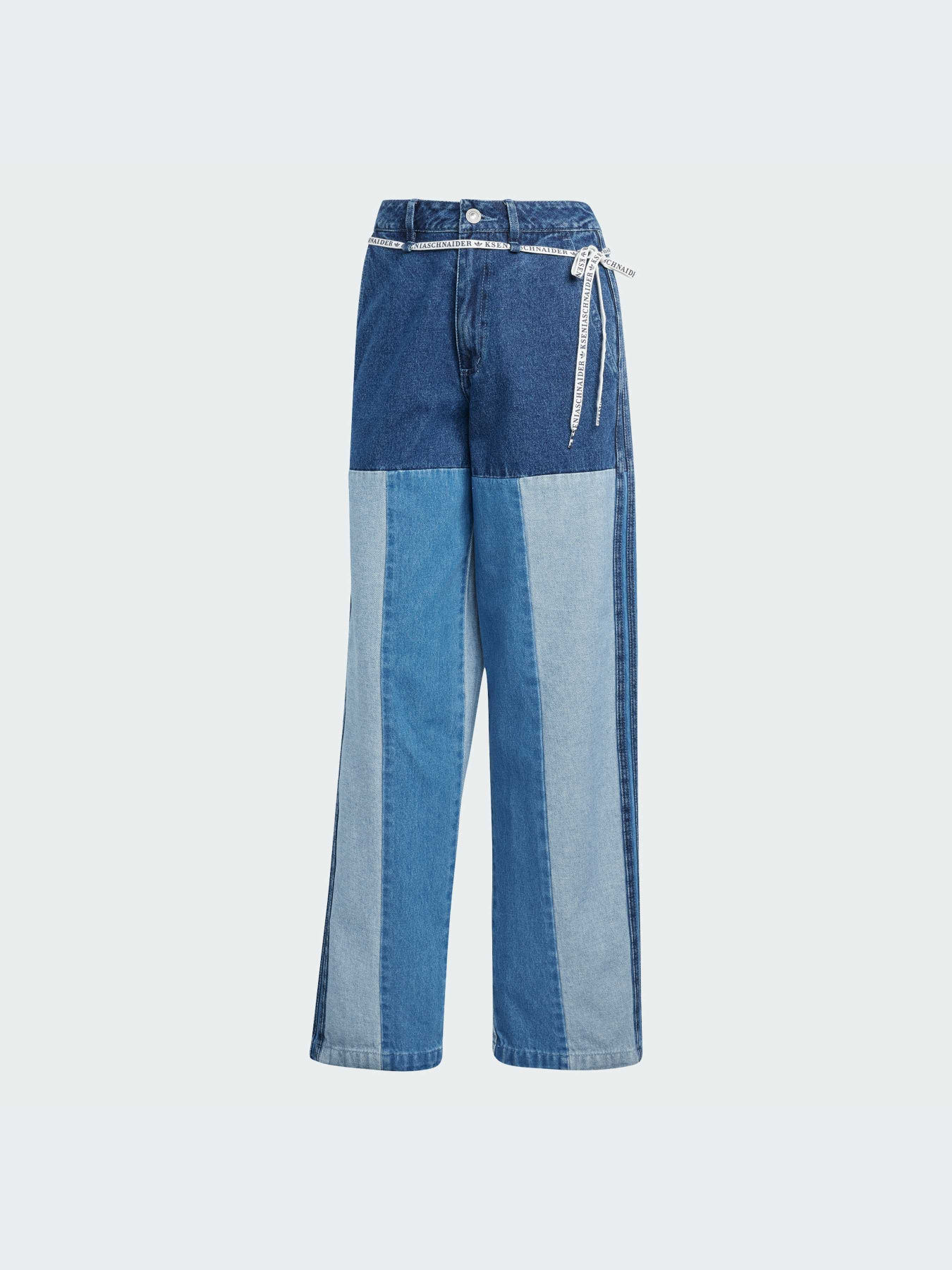 Широкие джинсы Adidas KSENIASCHNAIDER модель IW5663 Фото