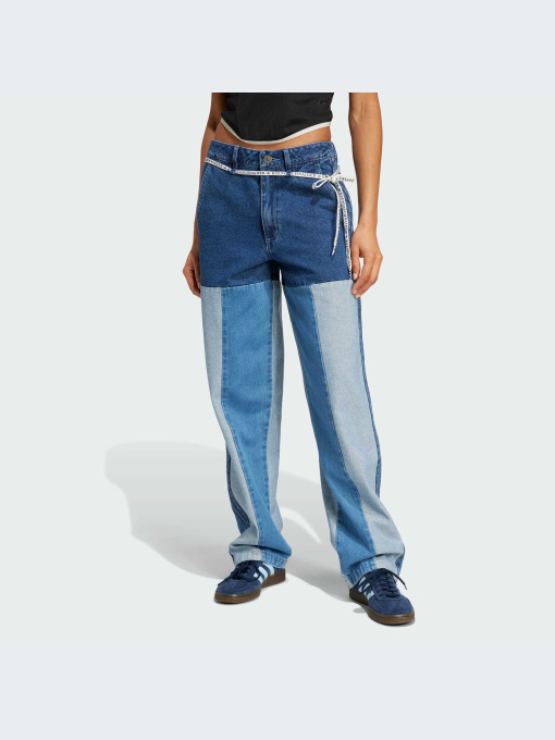 Широкие джинсы Adidas KSENIASCHNAIDER модель IW5663 Фото