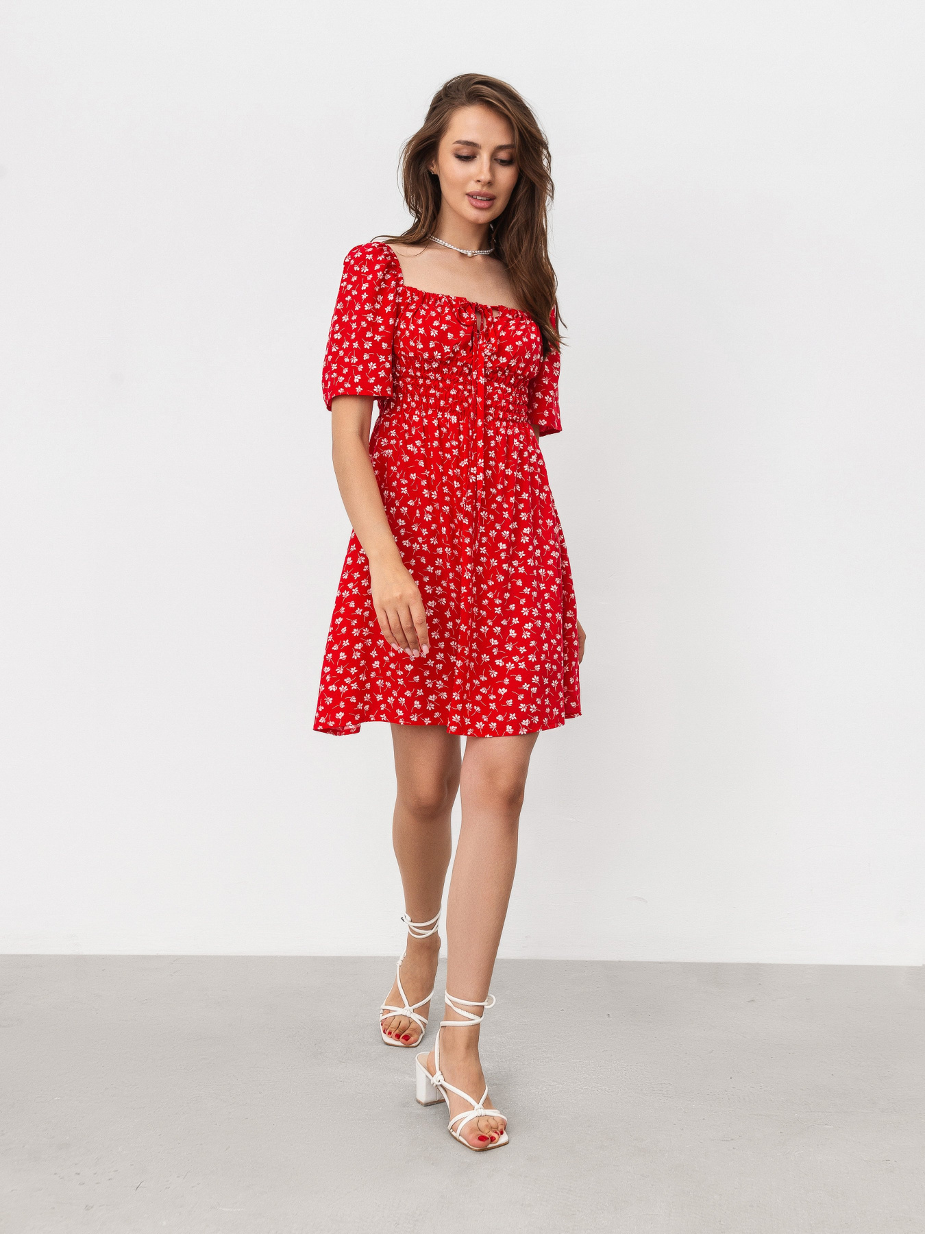 Платье мини Romashka Самоа модель 201061804001 Фото