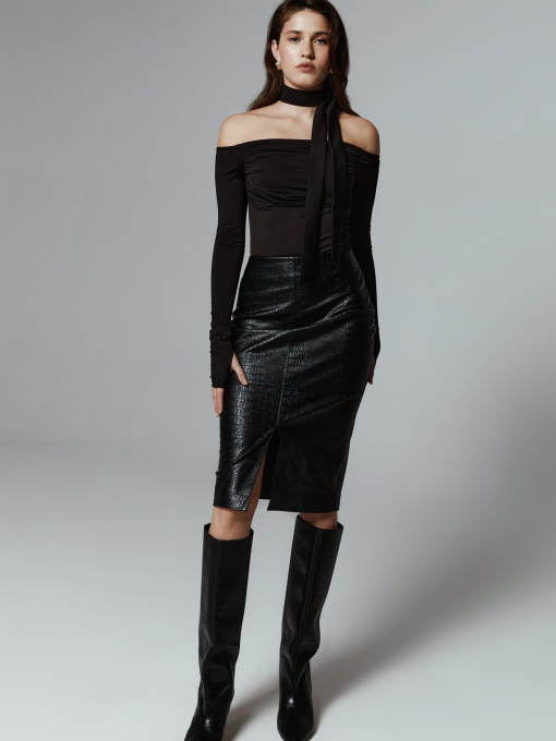 Спідниця міді Gepur модель 47154 Фото