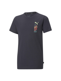 Футболка PUMA Neymar Jr 24/7 Graphictee Jr модель 605775 Фото