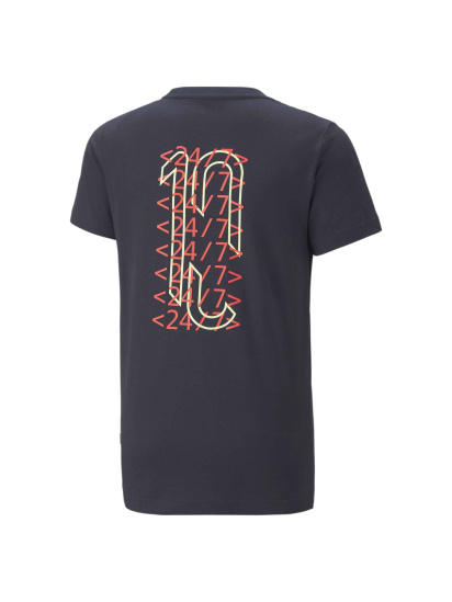 Футболка PUMA Neymar Jr 24/7 Graphictee Jr модель 605775 — фото - INTERTOP