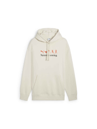 Белый - Худи PUMA Club De Course Hoodie Fl