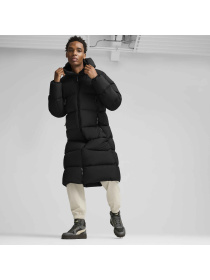 Пуховик PUMA Long Hooded Down Coat модель 626467 Фото