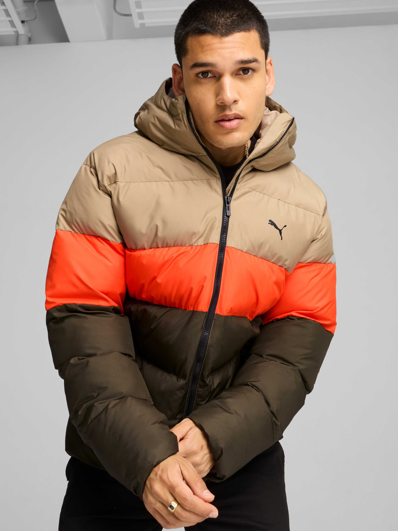 Демисезонная куртка PUMA Poly Puffer Jacket модель 627123 Фото