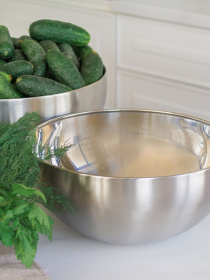 Салатник-миска из нержавеющей стали MBM MY HOME модель KP-25 SS Фото