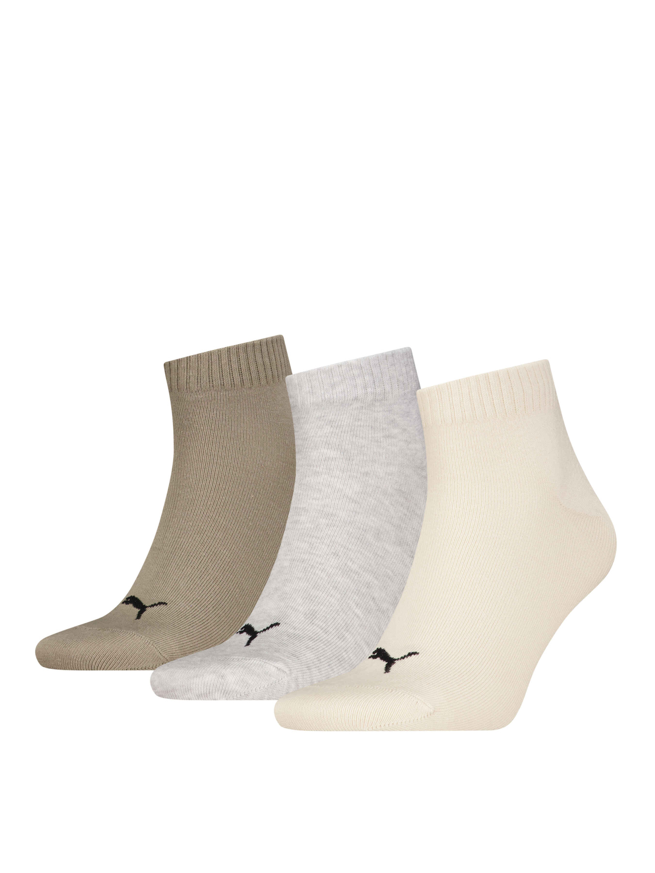 Набор носков PUMA Unisex Quarter Plain 3p модель 938589 Набор носков PUMA Unisex Quarter Plain 3p модель 938589 Фото