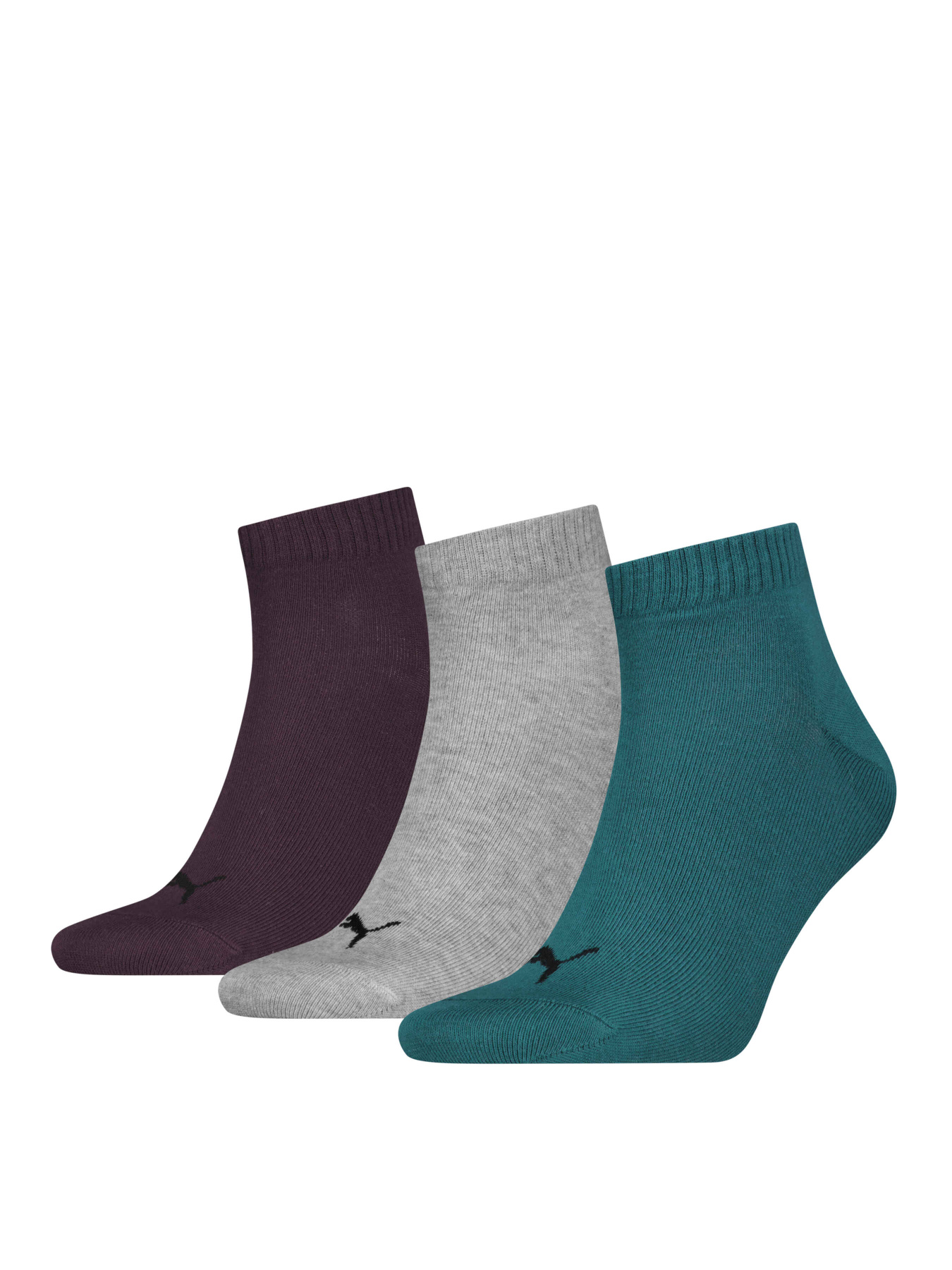 Набір шкарпеток PUMA Unisex Quarter Plain 3p модель 938589 Набір шкарпеток PUMA Unisex Quarter Plain 3p модель 938589 Фото