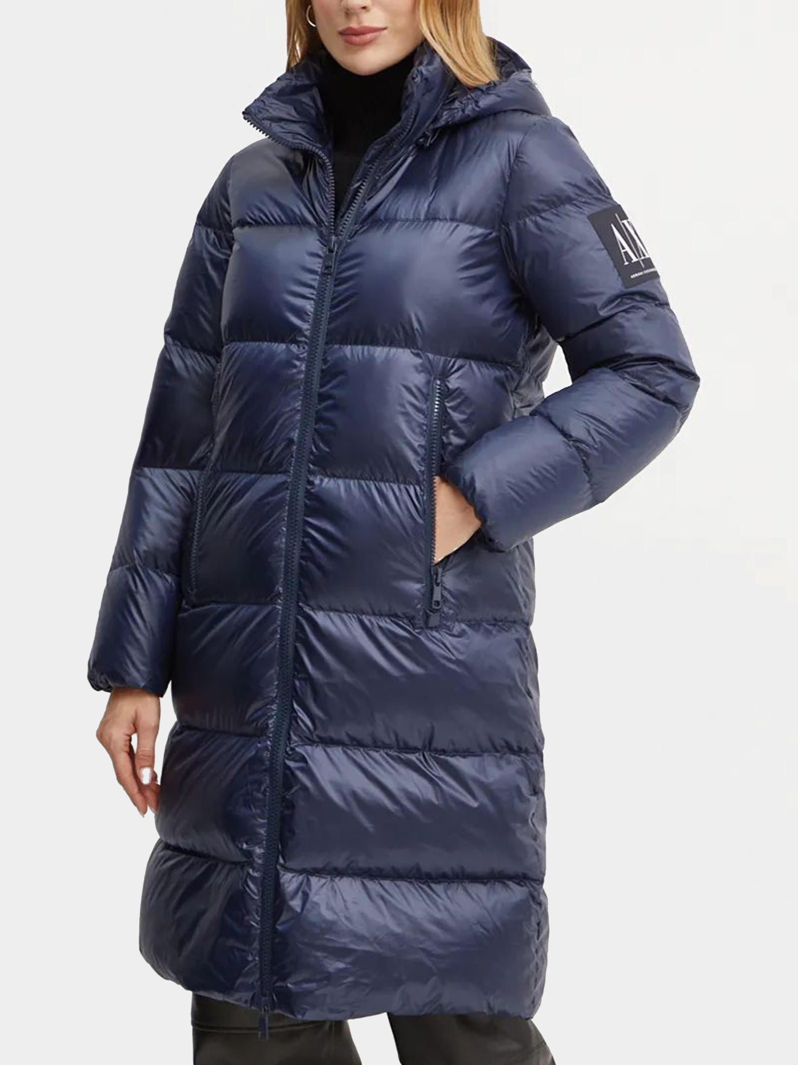 Пуховик Armani Exchange XW000251-AF10860-UB100 для женщин, цвет: Тёмно ...