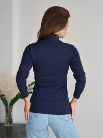 Водолазка ISSA Plus модель 9515_темно_синий Фото