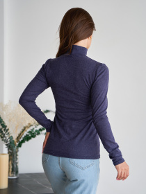 Водолазка ISSA Plus модель 2431_темно_синий Фото