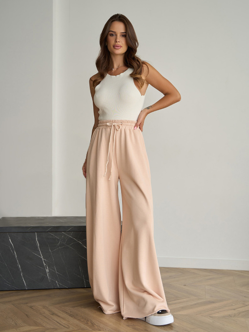 Палаццо ISSA Plus модель 14821_бежевый Фото