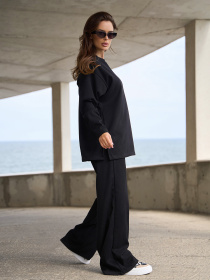 Костюм ISSA Plus модель 14832_черный Фото