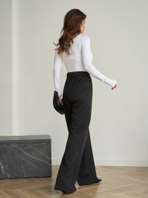 Класичні штани ISSA Plus модель 14835_черный Фото