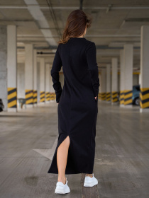 Платье макси ISSA Plus модель 14840_черный Платье макси ISSA Plus модель 14840_черный Фото