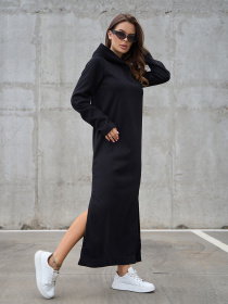 Платье макси ISSA Plus модель 14842_черный Фото