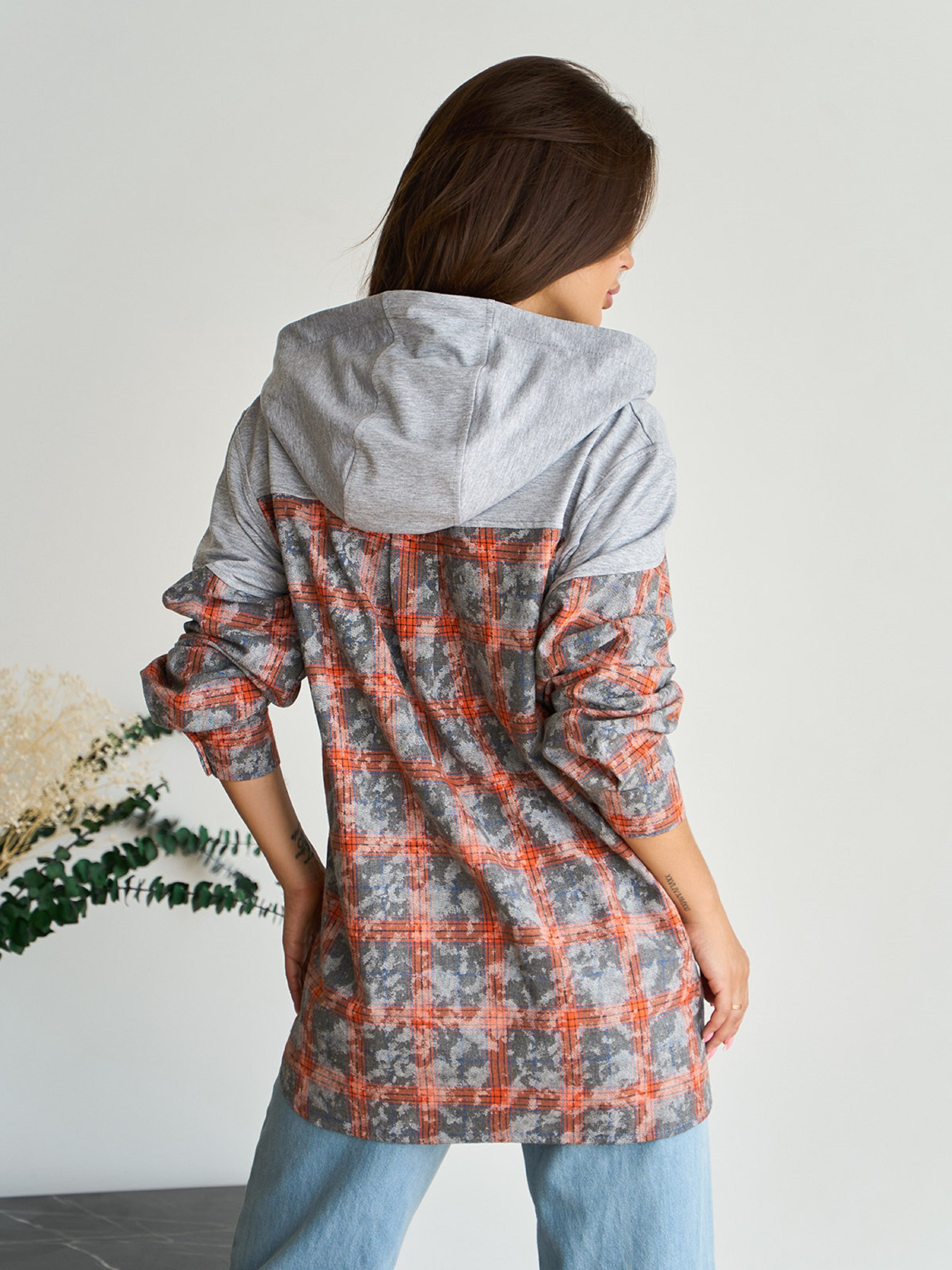 Сорочка повсякденна ISSA Plus модель 14844_мультиколор Фото