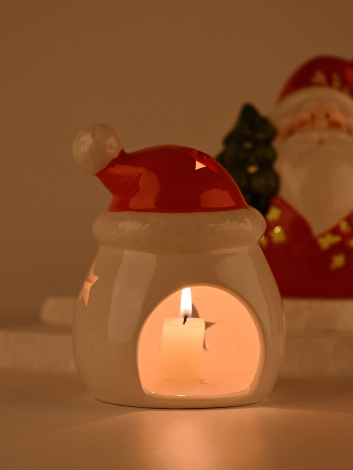 Подсвечник "Санта" MBM MY HOME модель DH-ST-36 COLOR Фото