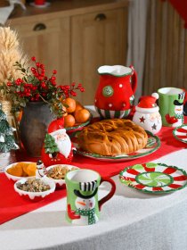 Тарелка "Рождество" MBM MY HOME модель KP-82 COLOR Фото