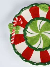 Тарелка "Рождество" MBM MY HOME модель KP-82 COLOR Фото