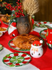 Тарелка "Рождество" MBM HOME модель KP-82 COLOR Тарелка "Рождество" MBM HOME модель KP-82 COLOR Фото